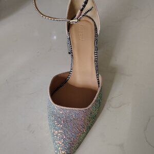 J. Crew Collection - Avery Glittery Tweed Pumps
